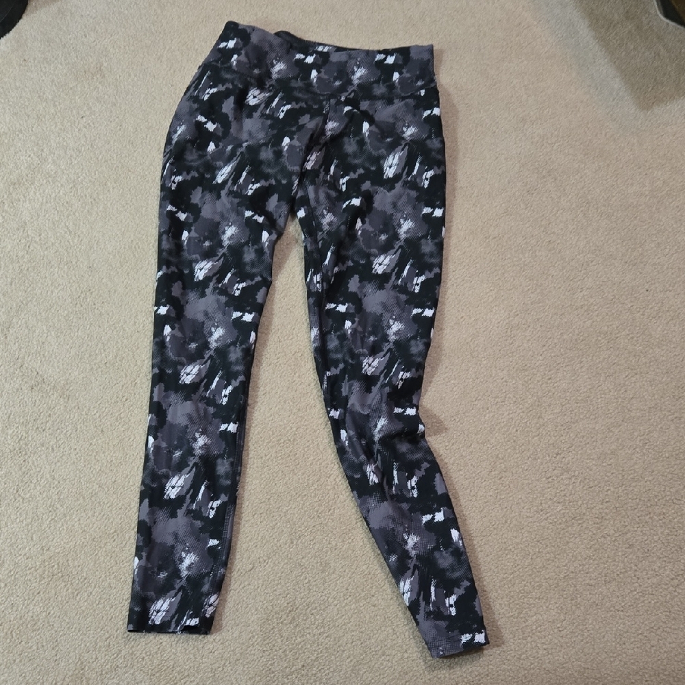 Crivit Black and Gray Women's Leggings